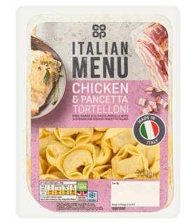Co-op Chicken & Pancetta Tortelloni 300g