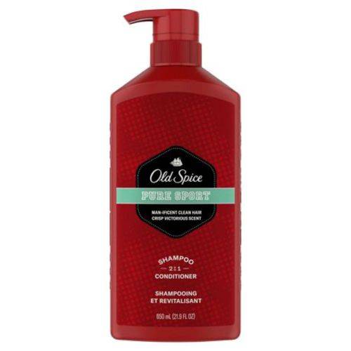 Old spice shampooing et revitalisant pure sport 2en1 (650ml) - pure sport 2in1 shampoo and conditioner (650 ml)