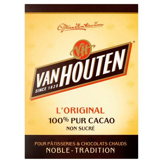 Cacao en poudre non sucré Van houten 250g