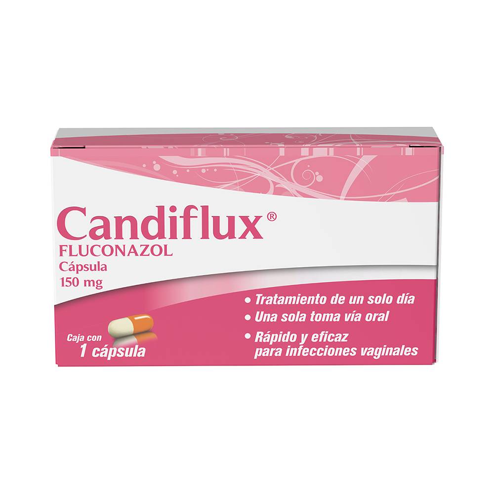 Candiflux · Fluconazol en cápsula 150 mg