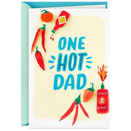 Hallmark Father's Day Card for Husband, Boyfriend or Partner (You're One Hot Dad) - S10 - 1.0 ea