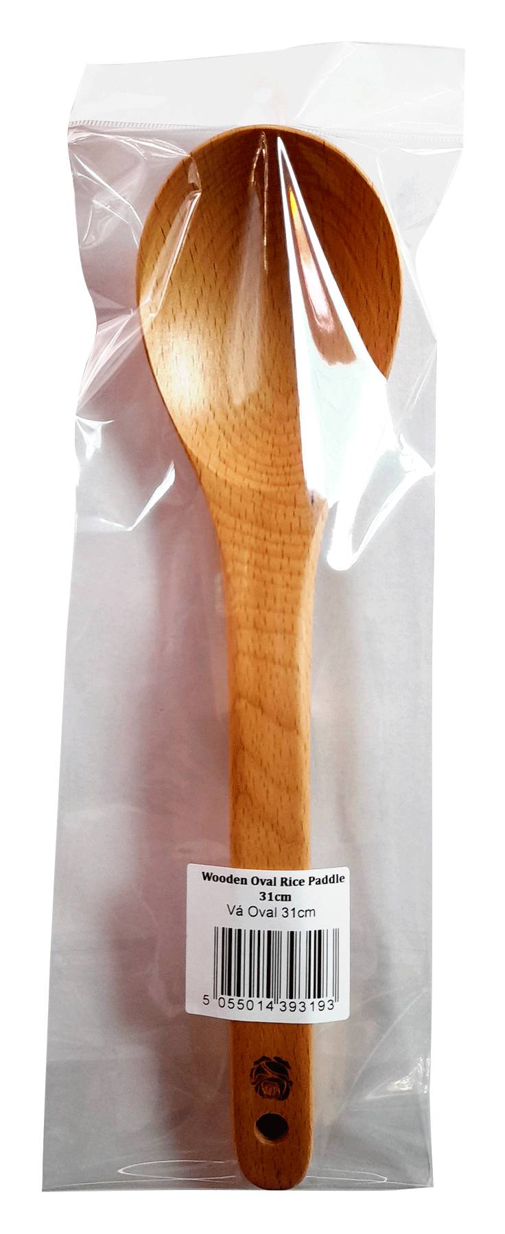 Truong Son 31 cm, Wooden Oval Rice Paddle