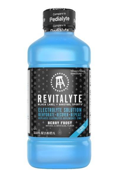 Revitalyte Black Label By Barstool Sports W/33% More Electrolytes (berry frost)
