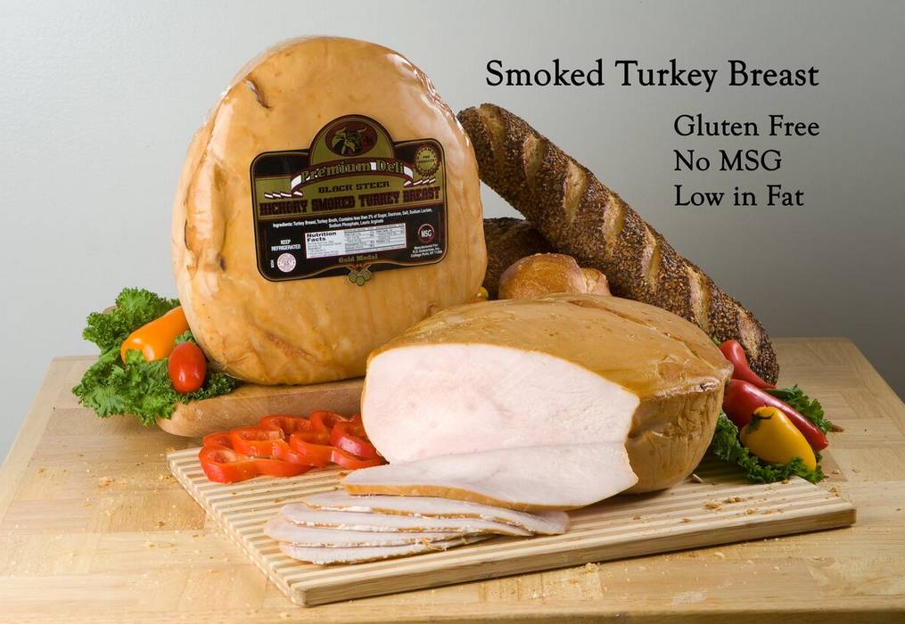 Black Steer Gold Hickory Smoked Turkey Breast (Case of 1)