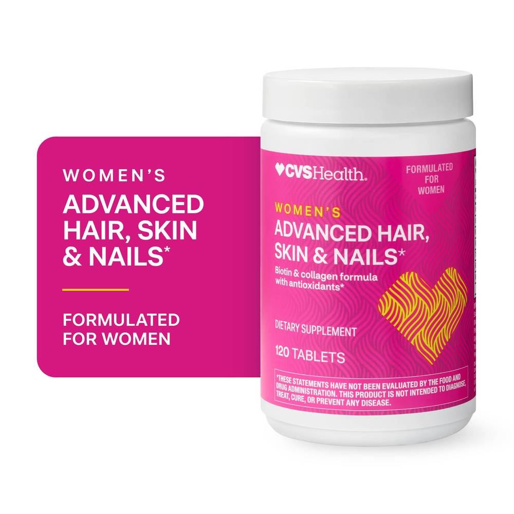 Cvs Health Women's Advanced Hair Skin & Nails