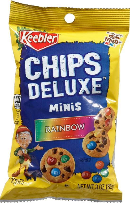 Keebler Cookies, Chips Deluxe, Rainbow, M & M's - 14.5 oz