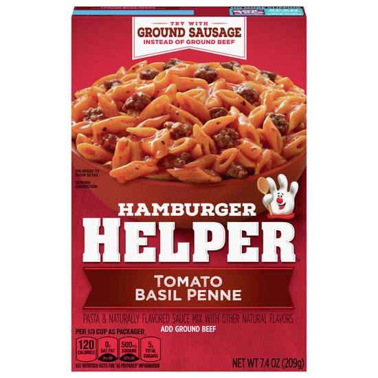 Hamburger Helper Tomato Basil Penne