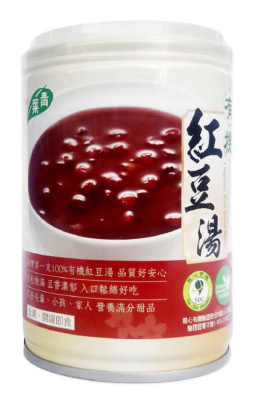 青葉-有機紅豆湯(250g/罐)
