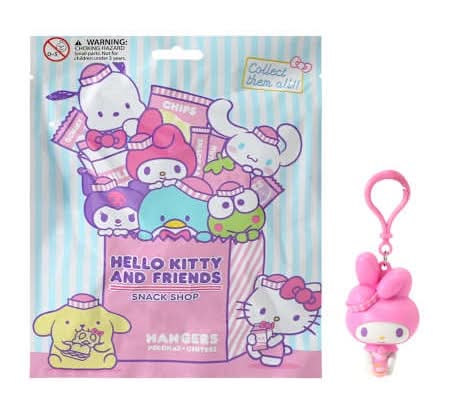 Hello Kitty And Friends® Snack Shop Collectible Hangers (Styles May Vary) Hello Kitty Snack Shop