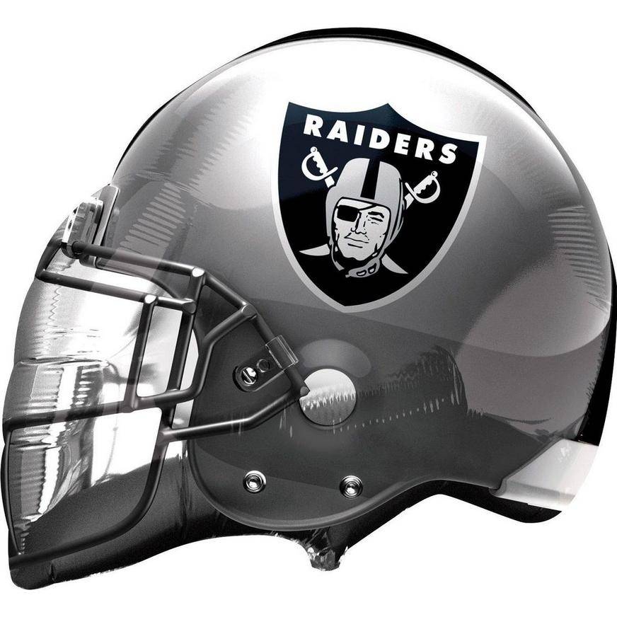 Uninflated Las Vegas Raiders Balloon - Helmet