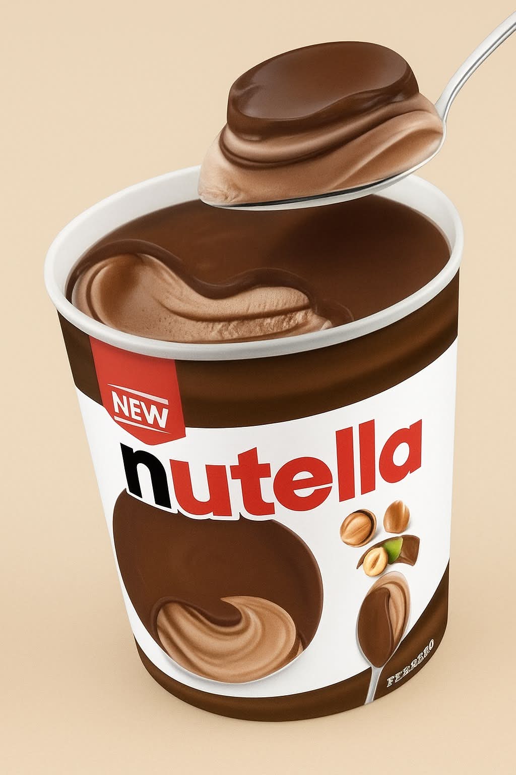 Glace Nutella