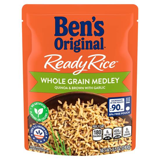 Ben's Original Whole Grain Medley Ready Rice With Garlic (8.5 oz)