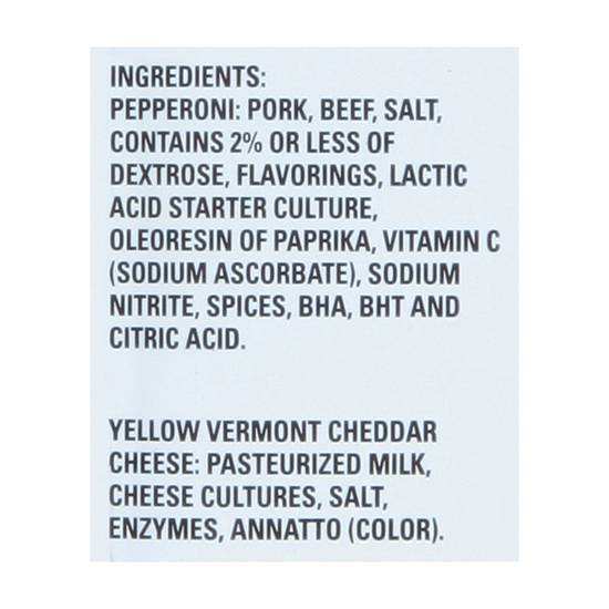 Boar's Head Yellow Vermont Pepperoni Cheddar Cheese Duet Charcuterie Delivery Near You Uber Eats