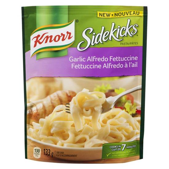 Knorr Sidekicks Pasta Garlic Alfredo Fettuccine (133 g)