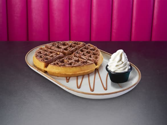 Choco-Nut Spread Waffle