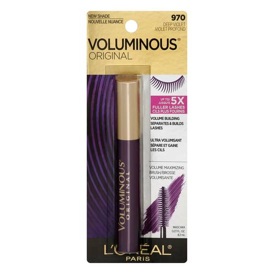 L'oréal Original Voluminous Mascara 970 Deep Violet (0.3 fl oz)