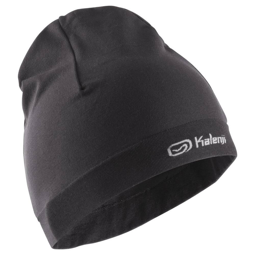 Kalenji gorro running (color: negro. talla: adulto)