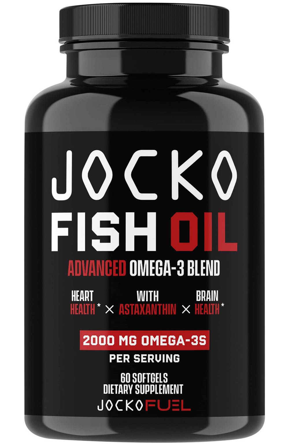 Fish Oil Advanced Omega-3 Blend With Astaxanthin - 2000Mg Omega-3S Per Serving (60 Softgels)