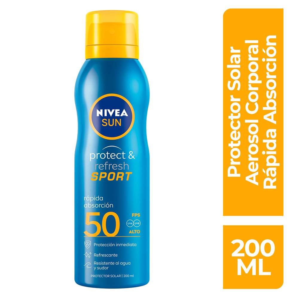 Nivea Sun · Protector solar sport fps 50+ (200 ml)