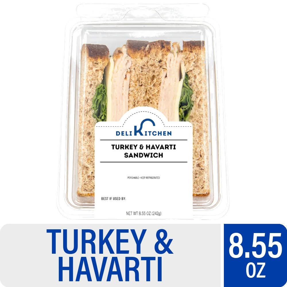 Deli Kitchen Turkey & Havarti Sandwich (8.55 oz)