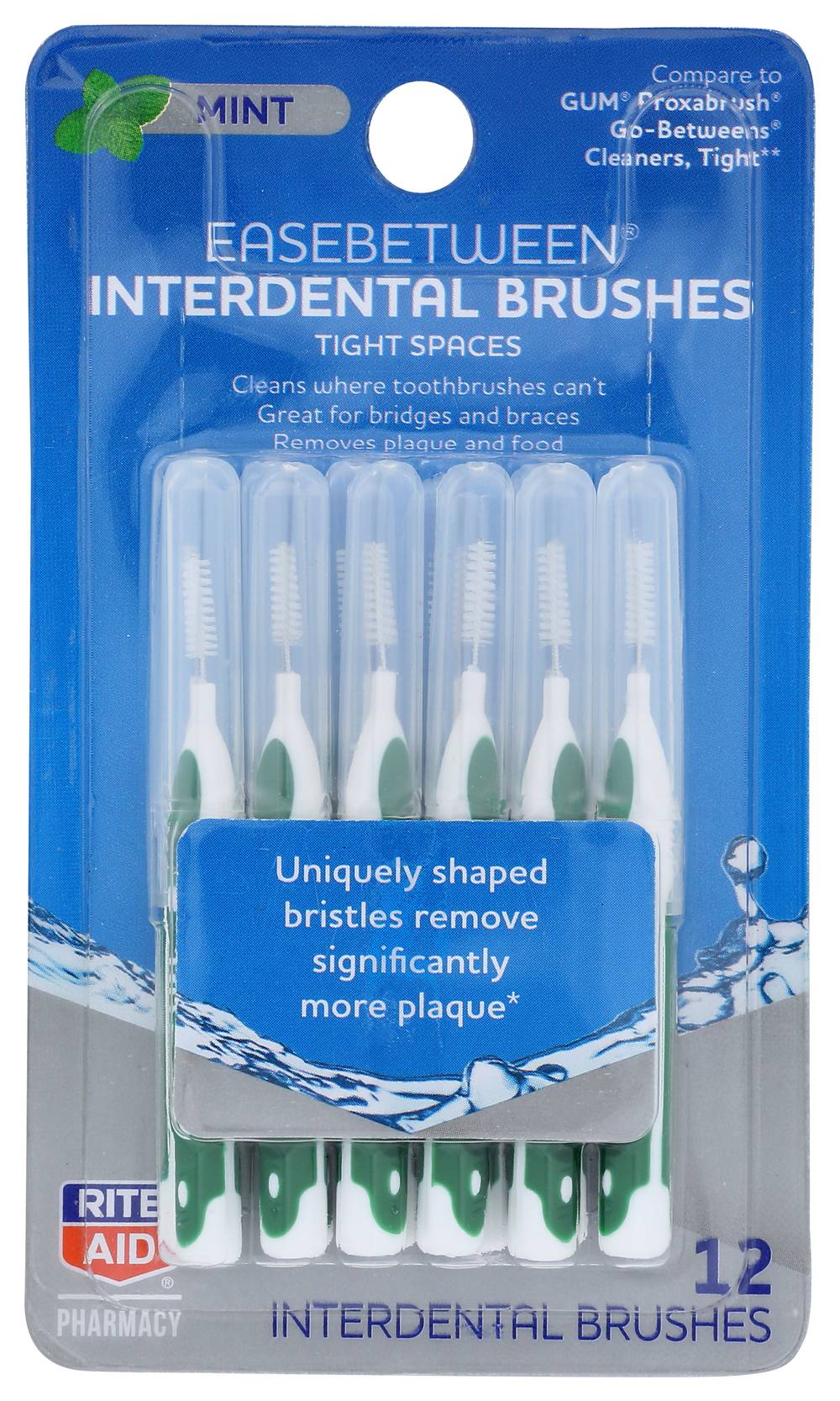 Rite Aid Interdental Brushes Mint (12 Ct)