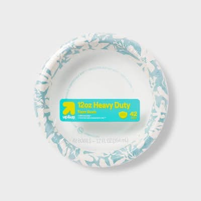 up&up Paper Bowl (12 fl oz, 42 ct)