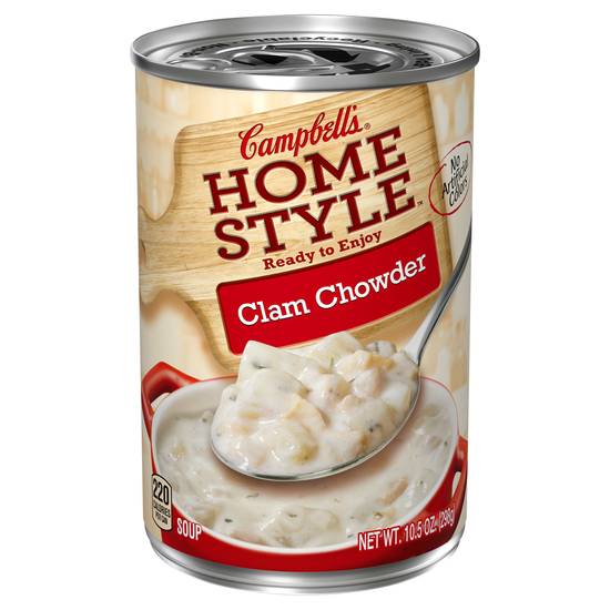 Campbell's Home Style Clam Chowder Soup