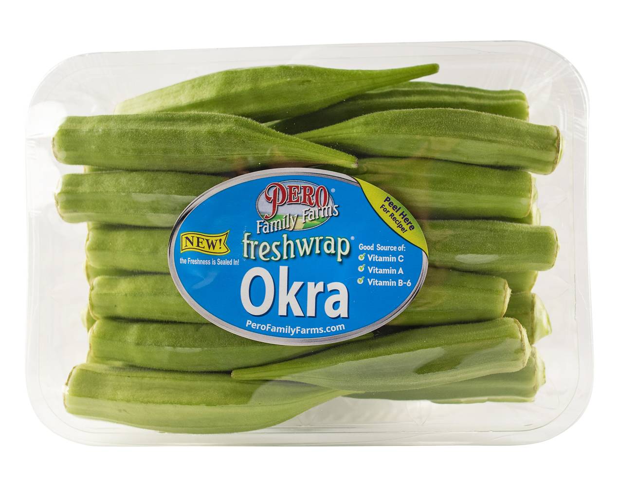 Pero Family Farms Freshwrap Okra