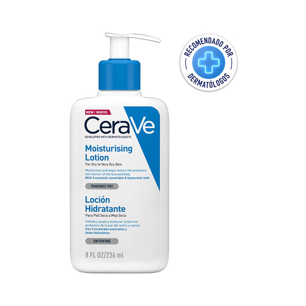 Cerave loción hidratante (botella 236 ml)