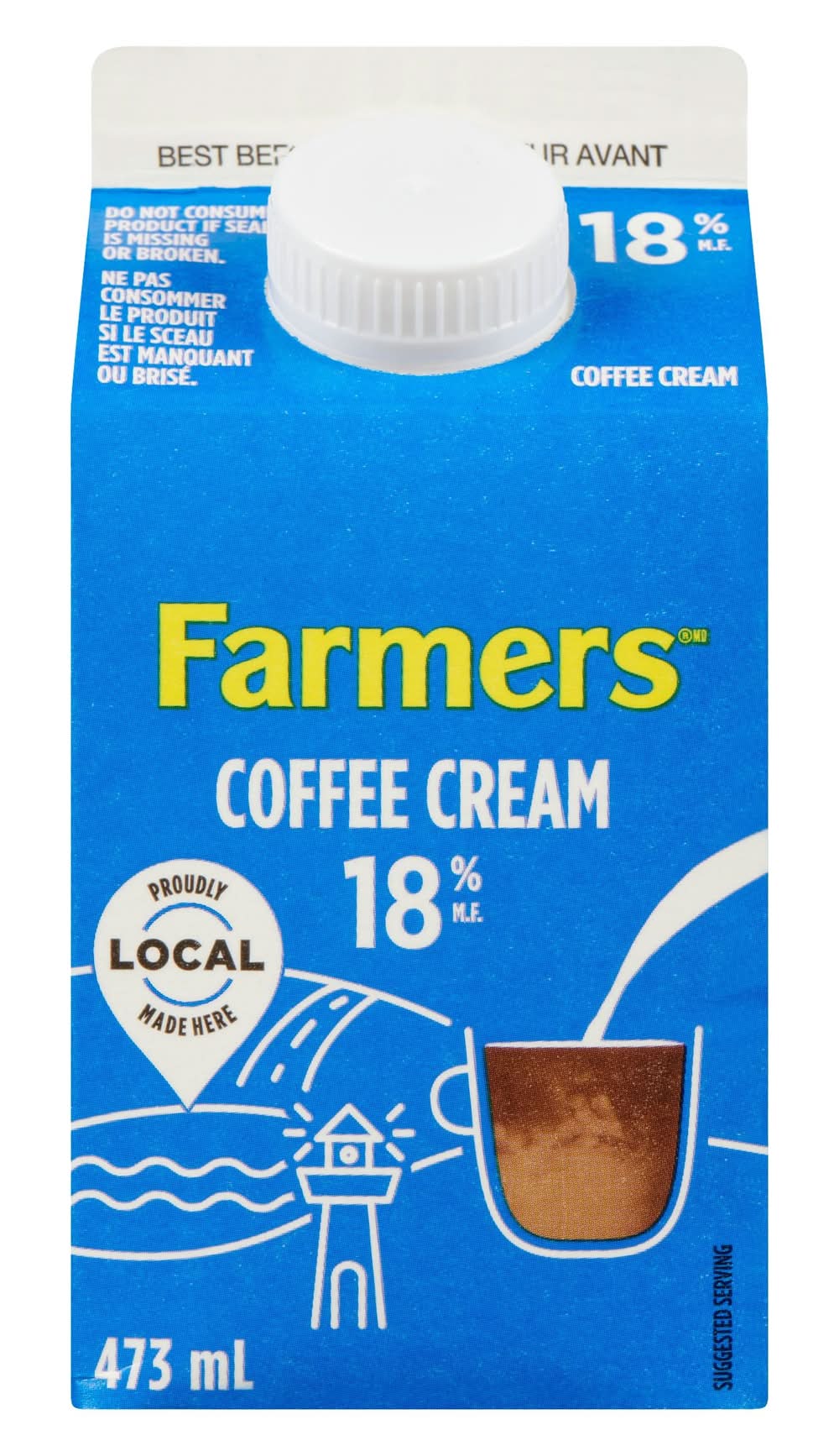 Farmers Bootleg By Natrel 18% Coffee Cream
