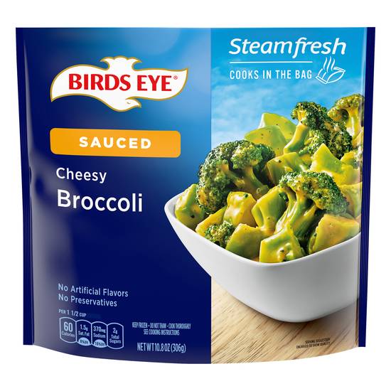 Birds Eye Steamfresh Sauced Cheesy Broccoli