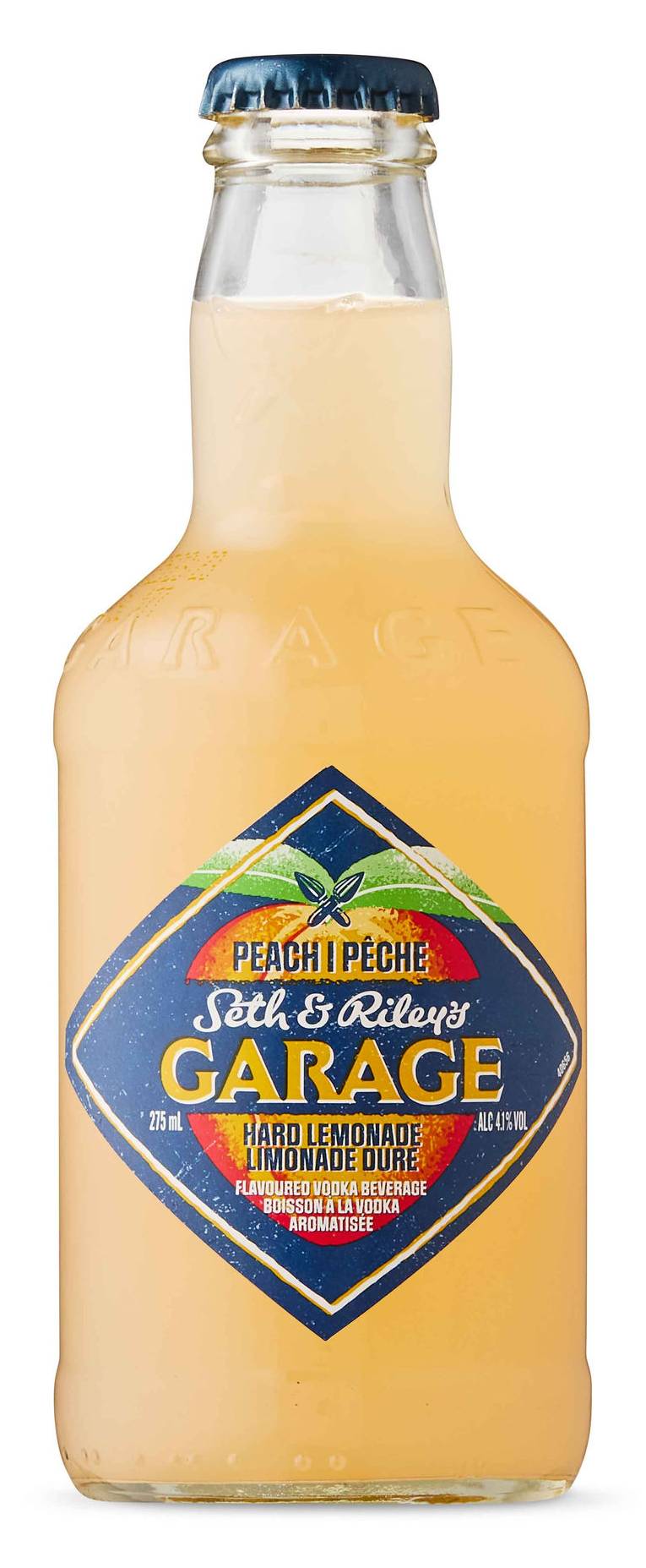 Seth & Riley's Garage Hard Lemonade, Peach (275 ml)