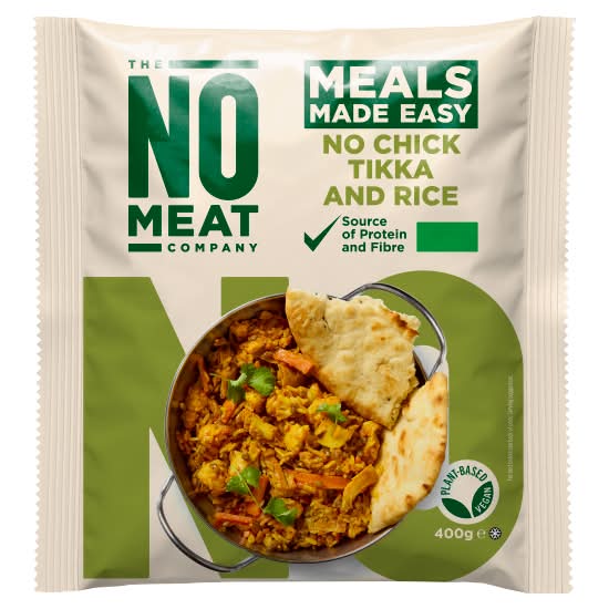 The No Meat Company No Chick Tikka & Rice (400g)