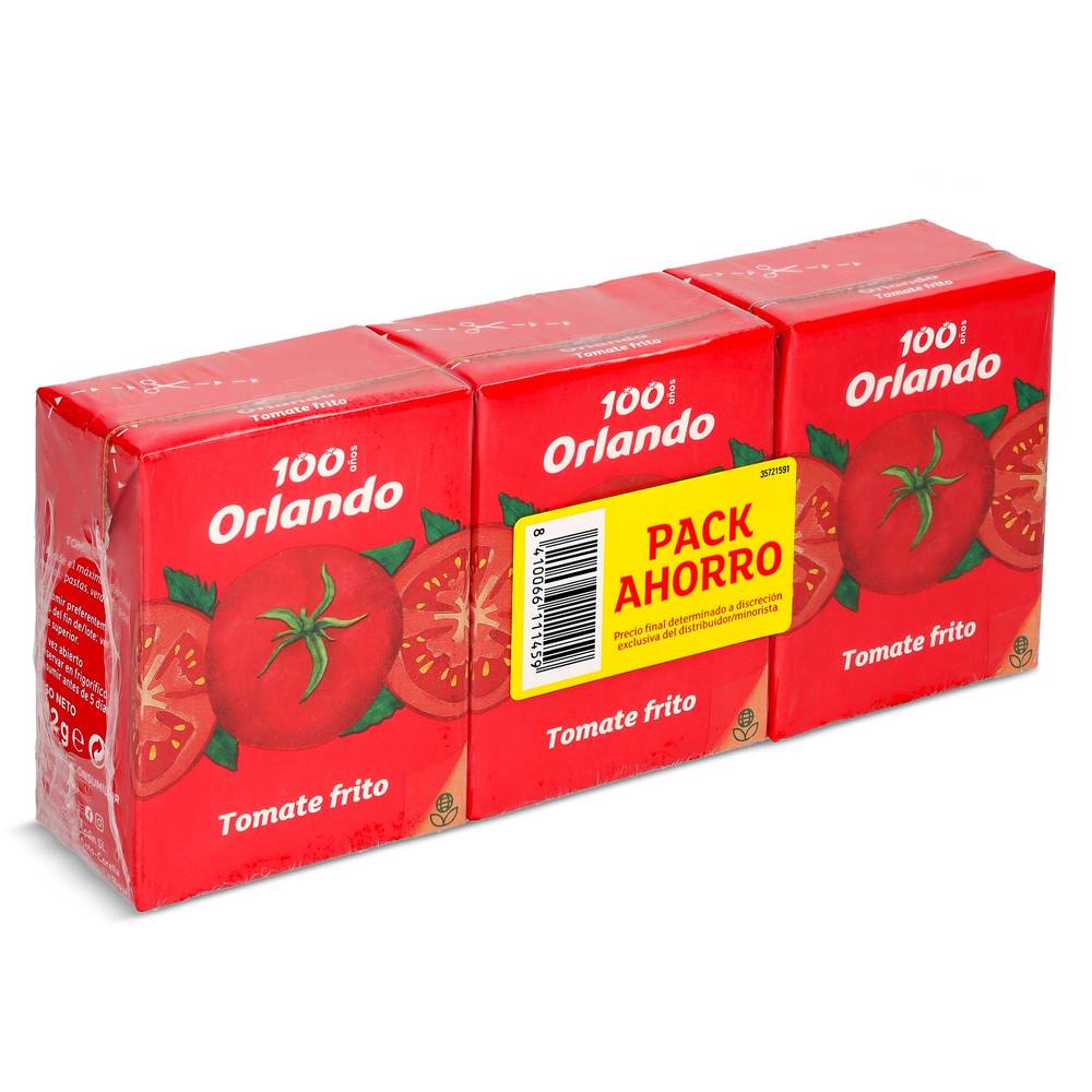 Tomate Frito Orlando Brik 3 X 212 G