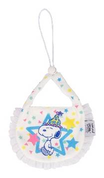 【Kashima Snoopy】寵物生日口水巾 白#WP012949