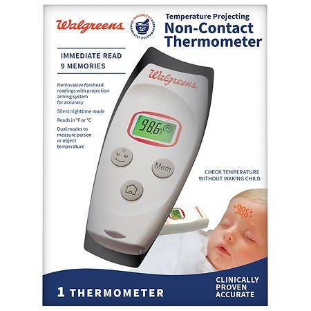 Walgreens Temperature Projecting Non-Contact Thermometer