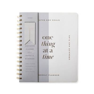 Fringe Undated Planner Weekly Note Book