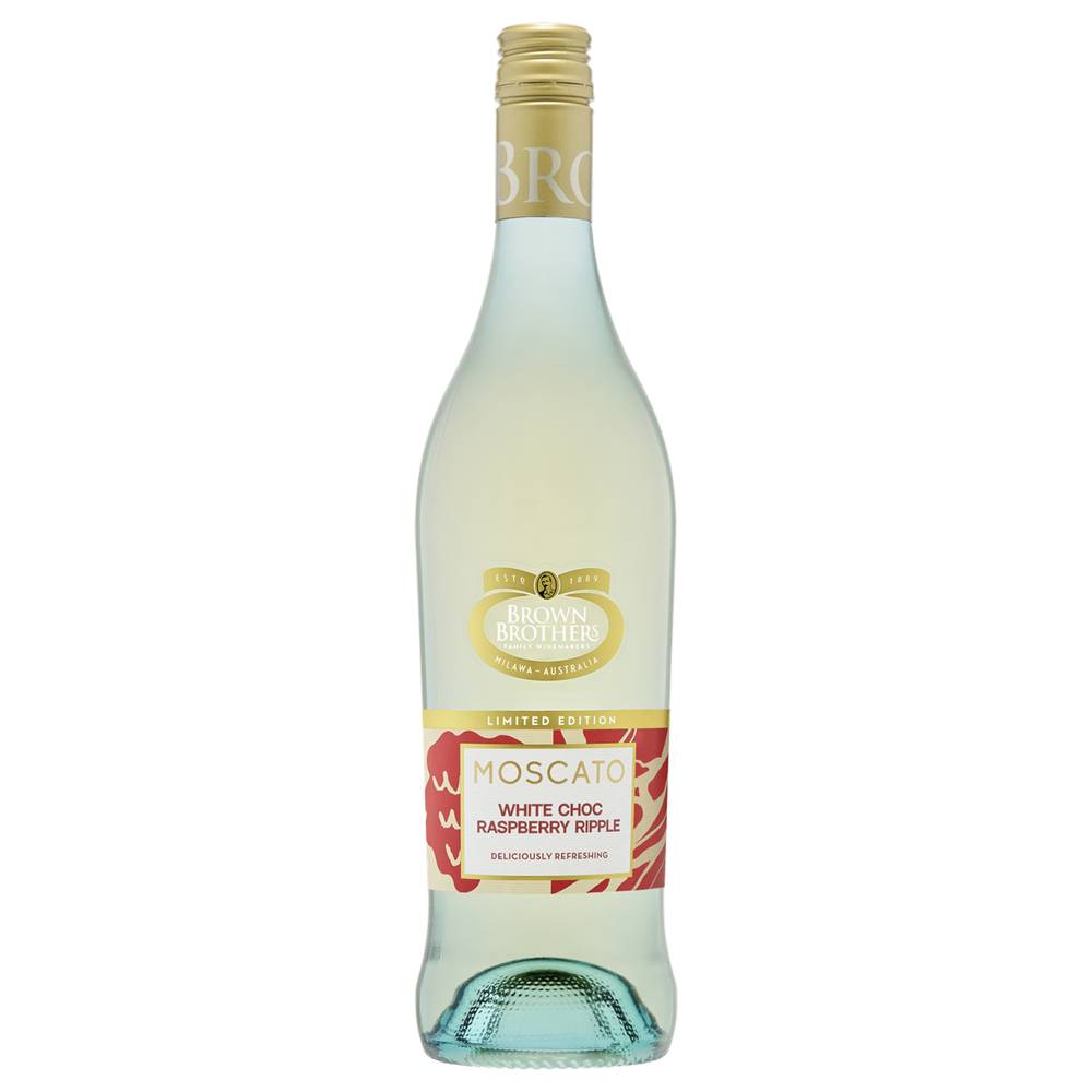 Brown Brothers Moscato White Choc Raspberry Ripple LE 750ml