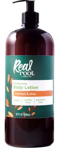 Real Root Coconut & Shea Moisturizing Body Lotion
