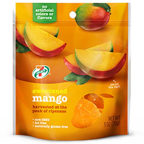 7-Select Sweetened Dried Mango 3oz