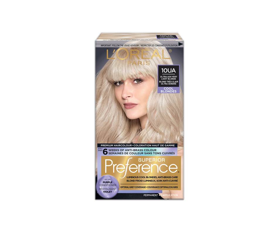 L'oréal superior preference coloration permanente (blond très clair ultra cendré)