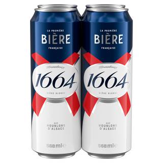 Kronenbourg 1664 Bière Blonde 4 x 568ml