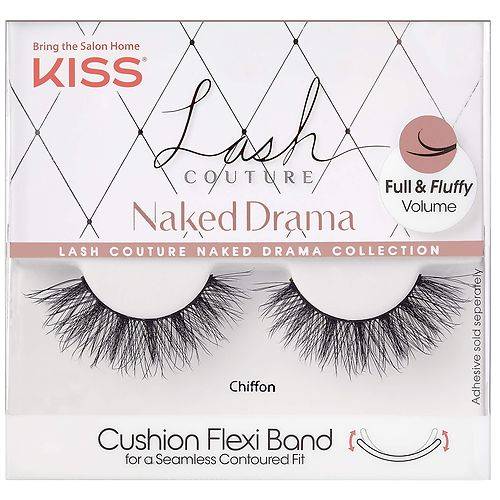 Kiss Lash Couture Naked Drama Chiffon - 1.0 pr