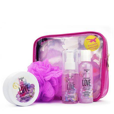 Hard Candy Bathing Beauty Bath and Shower Love, Coconut Giftset (1 set)