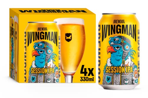 BrewDog Wingman Session Ipa Beer (4 x 330ml)