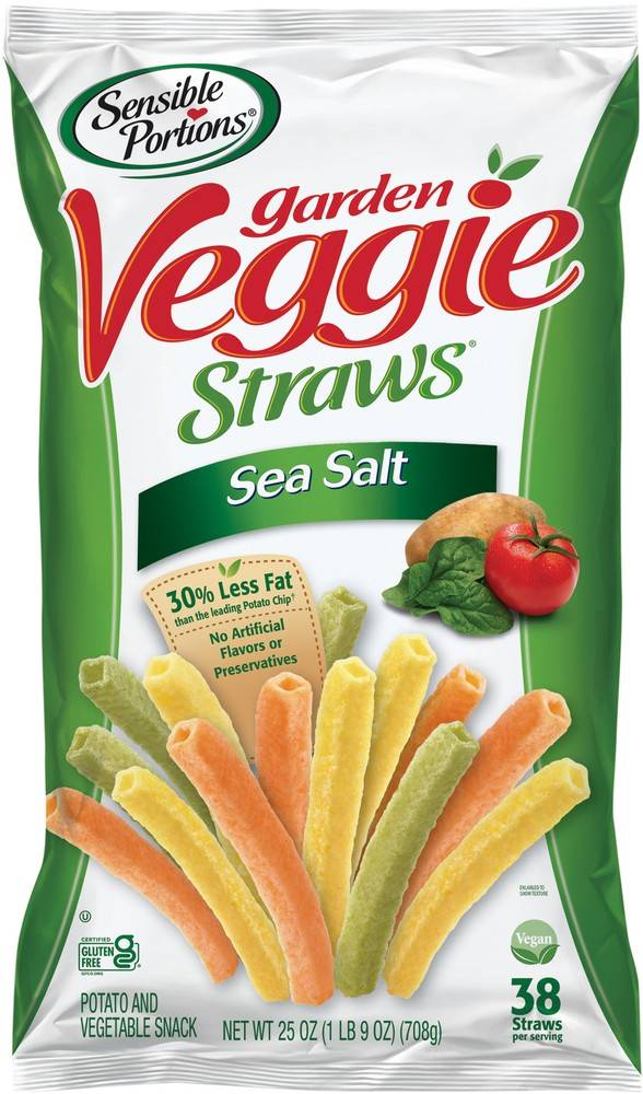 Sensible Portions Sea Salt Veggie Straws (25 oz)