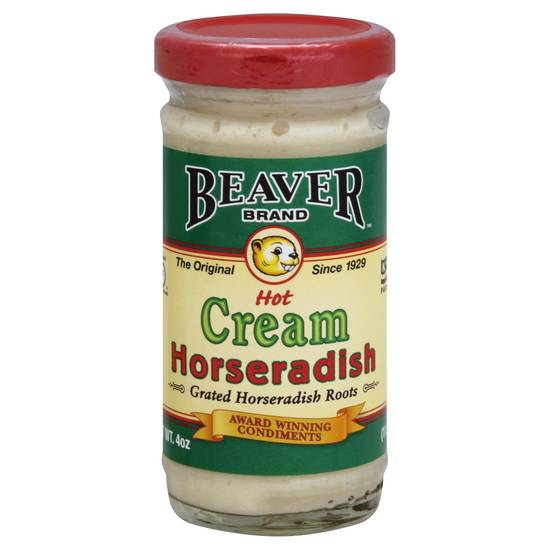 Beaver Hot Cream Horseradish