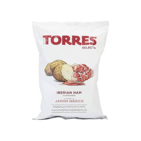 PAPAS CHIPS JAMON IBERICO 150GRTORRES HD