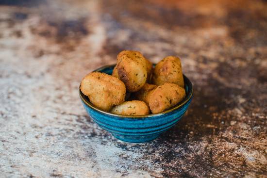 SOUTHERN FRIED BUTTON MUSHROOMS (VE)