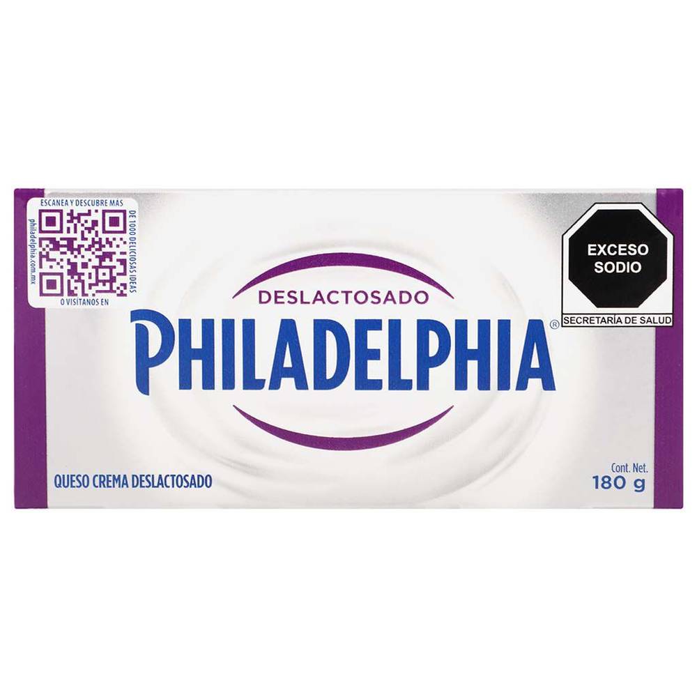 Philadelphia queso crema deslactosado